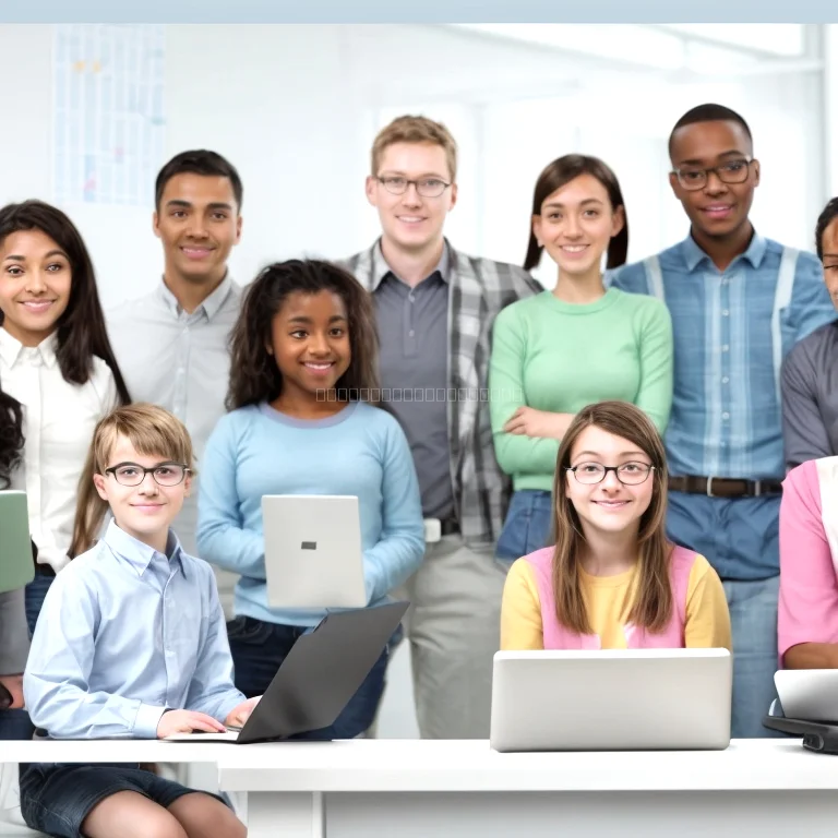 オンライン学習プラットフォームの使用イメージ